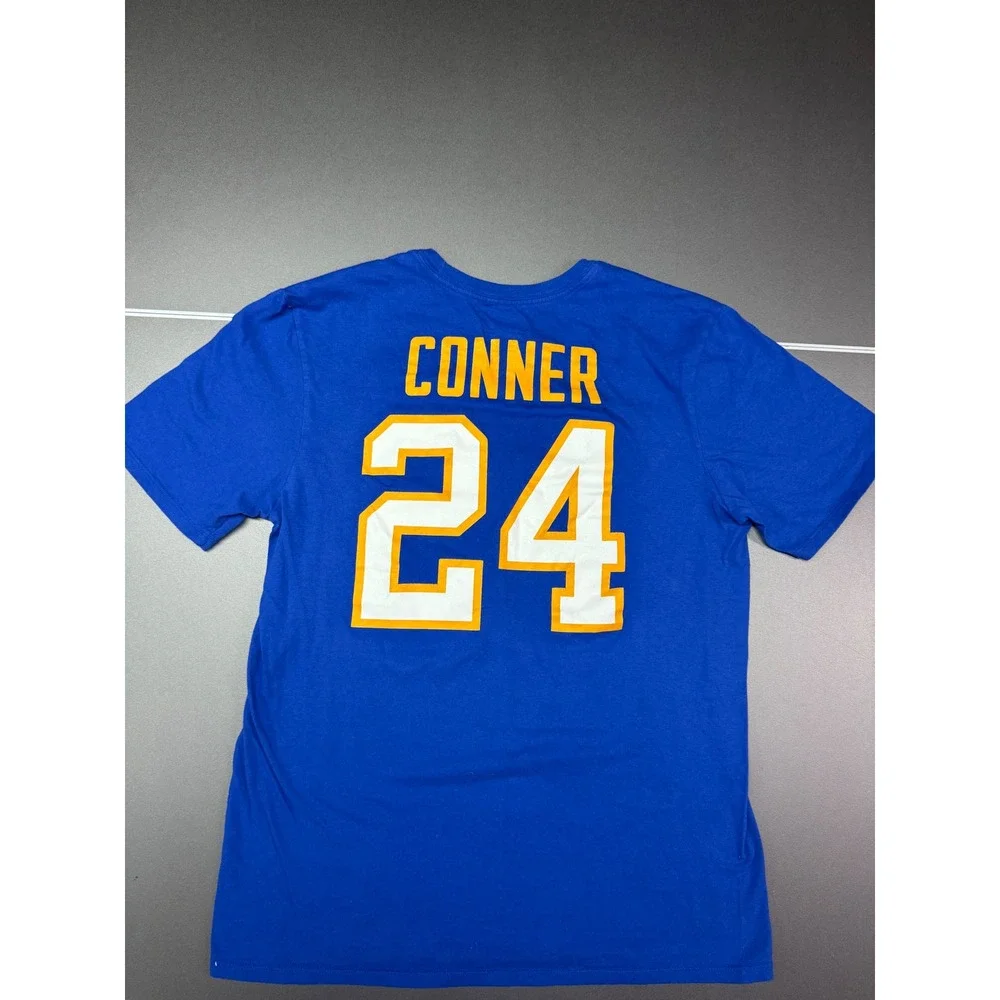 Nike Pitt Panthers James Conner 24 Shirt Mens Medium Blue NCAA Football Tee